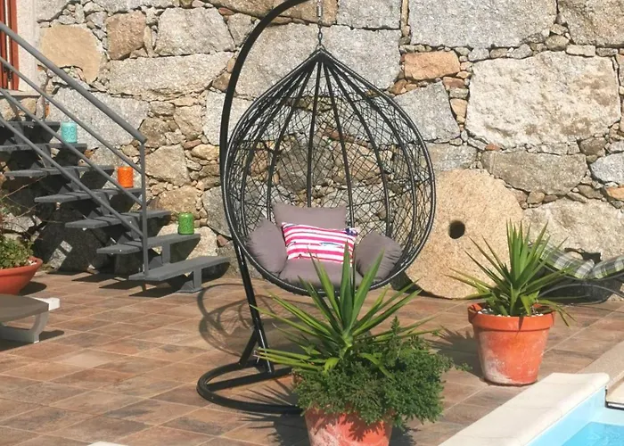 Casa Do Penedo Castle House Tatil Evi Linhares (Guarda)